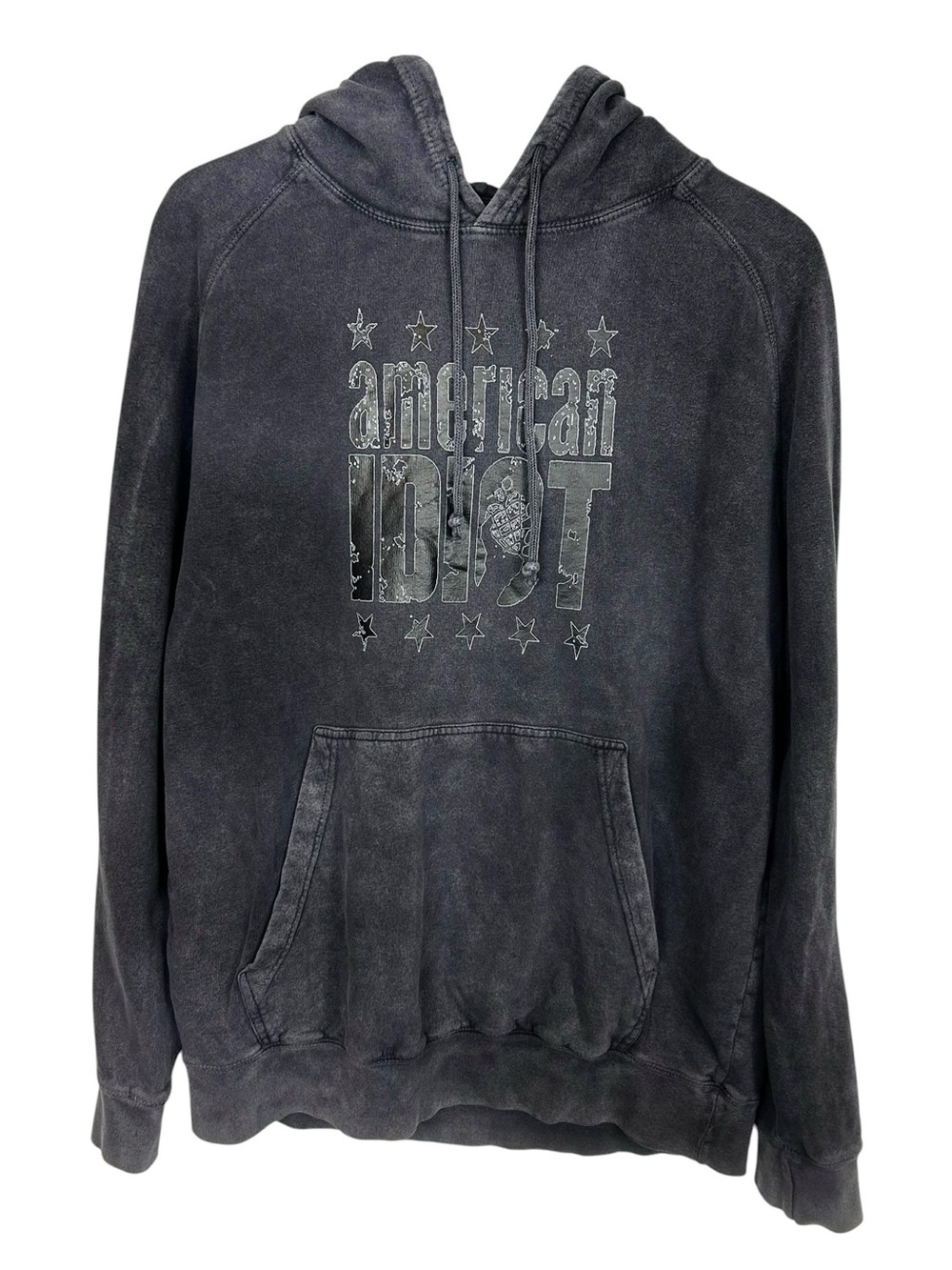 Lane Seven Green Day American Idiot Grey Hoodie Size Large